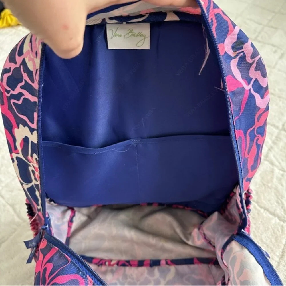 Vera Bradley | Katalina Pink Lighten Up Campus Backpack